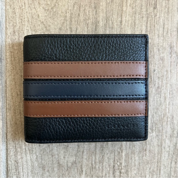 Coach 3 in 1 Wallet with Varsity Stripe - Picture 1 of 8